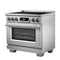 Maximus 36 Inch Induction Range with Air Fryer