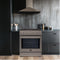 Leonardo Espresso 30-Inch Slide-In Induction Range, Convection Oven, 5 Cooking Zones