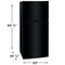 18 Cu. Ft. Garage Ready Top Freezer Refrigerator