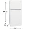 18 Cu. Ft. Garage Ready Top Freezer Refrigerator
