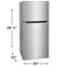 20 Cu. Ft. Garage Ready Top Freezer Refrigerator