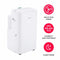 3-in-1 Connected Portable Room Air Conditioner 14,000 BTU (ASHRAE) / 10,000 BTU (DOE)