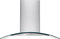 42" Glass Canopy Island Hood