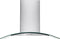 42" Glass Canopy Island Hood
