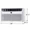 10,000 BTU Through the Wall Room Air Conditioner