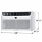 12,000 BTU Through the Wall Air Conditioner 208/230 V