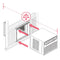 18,000 BTU Window Room Air Conditioner with Supplemental Heat