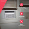 12,000 BTU Window Room Air Conditioner with Supplemental Heat