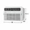 14,000 BTU Window Room Air Conditioner with Wi-Fi