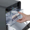 Sferico 11-in Ice Maker, Silver, 32 clear 2-in slow-melting spheres daily, stores more than 10 balls