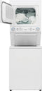 Electric Long Vent Stacked Laundry Center - 3.9 Cu. Ft Washer and 5.5 Cu. Ft. Dryer