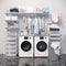 4.4 cu. ft. Large Capacity Stackable Ventless Front Load Dryer in White, 240V.