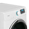 8 cu. ft. Large Capacity Stackable Vented Electric Front Load Dryer in White, 240V