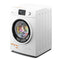 2.7 cu. ft. Stackable Front Load Compact Washing Machine in White