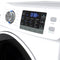 4.5 cu. ft. Large Capacity Stackable Front Load Washing Machine in White.