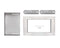 30" Stainless-Steel Microwave Trim Kit