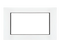 30" White Microwave Trim Kit