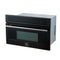 Oliena Espresso Black 30-Inch Built-In Microwave and Convection Oven Combo, 1.6 cu.ft, 1750W Convection, 1000W Microwave, Stainless Steel Interior, Glass Touch Controls, Sensor Cooking