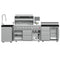 Bulnes 40-Inch BBQ, 95,000 BTU, 5 Burners, Sear & Rotisserie Infrared with Side Burner, Outdoor Kitchen with 1.8 cu.ft. Beverage Center & Granite Countertops