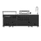Rimini Outdoor Kitchen 30" BBQ 62,600 BTU, 3 Burners with Sear & Rotisserie, 2.4 cu.ft. Beverage Center, Sink, Cabinets & Sintered Stone Countertop