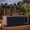 Rimini Outdoor Kitchen 30" BBQ 62,600 BTU, 3 Burners with Sear & Rotisserie, 2.4 cu.ft. Beverage Center, Sink, Cabinets & Sintered Stone Countertop