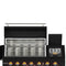 All’Aperto 87,600 BTU Outdoor Kitchen, 4 Burners, Infrared Burners, Side Burner, Sintered Stone Countertops, Gas Pizza Oven, Sink Module, Bar & Beverage Center