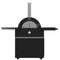 All’Aperto 99,600 BTU Outdoor Kitchen, 5 Burners, Infrared Burners, Side Burner, Sintered Stone Countertops, Gas Pizza Oven, Sink Module, Bar & Beverage Center