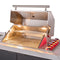 Rimini Outdoor Kitchen: 30" BBQ 62,600 BTU, 4.8 cu.ft. Refrigerators, Countertops