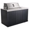 Rimini Outdoor Kitchen: 30" BBQ 62,600 BTU, 4.8 cu.ft. Refrigerators, Countertops