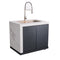 Rimini Outdoor Kitchen: 30" BBQ 62,600 BTU, 4.8 cu.ft. Refrigerators, Countertops