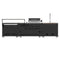 Rimini Outdoor Kitchen: 30" BBQ 62,600 BTU, 4.8 cu.ft. Refrigerators, Countertops