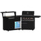 All’Aperto 62,600 BTU BBQ, 3 Burners, Infrared Burners, Sink Module, Sintered Stone Countertops, Bar and Beverage Center