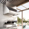 Wall 42" (106 cm) - inox - 1200 CFM