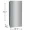 19 Cu. Ft. Single-Door Refrigerator