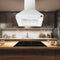 Coppito 30-Inch Island Range Hood, , LED Lighting, Adjustable Fan Speeds