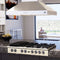 Coppito 48-Inch Island Range Hood, , LED Lighting, Adjustable Fan Speeds