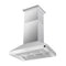 Coppito 48-Inch Island Range Hood, , LED Lighting, Adjustable Fan Speeds