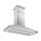 Coppito 60-Inch Island Range Hood, , LED Lighting, Adjustable Fan Speeds