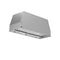 Frassanito 30-Inch Insert Range Hood, 450 CFM, Stainless Steel Baffle Filters, LED Lighting