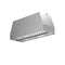 Frassanito 30-Inch Insert Range Hood, 450 CFM, Stainless Steel Baffle Filters, LED Lighting