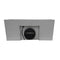 Frassanito 36-Inch Recessed Range Hood, 450 CFM, Stainless Steel Baffle Filters, LED Lighting