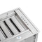 Frassanito 60-Inch Recessed Range Hood, Baffle Filters, LED Lighting