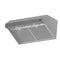 Bari Espresso 30-Inch Under Cabinet Range Hood, Stainless Steel, 400 CFM, LED Lighting, Dishwasher-Safe Baffle Filters, 4-Speed Fan Control