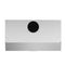 Bari Espresso 30-Inch Under Cabinet Range Hood, Stainless Steel, 400 CFM, LED Lighting, Dishwasher-Safe Baffle Filters, 4-Speed Fan Control