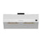 Bari Espresso 30-Inch Under Cabinet Range Hood, , 600 CFM, LED Lighting, Dishwasher-Safe Baffle Filters, 3-Speed Fan Control