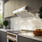 Bari Espresso 30-Inch Under Cabinet Range Hood, , 600 CFM, LED Lighting, Dishwasher-Safe Baffle Filters, 3-Speed Fan Control