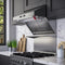 Savona 30-Inch Wall Mount Range Hood, Hybrid Filters, Backsplash Included
