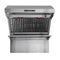 Savona 36-Inch Wall Mount Range Hood, Baffle Filters, Backsplash Included