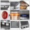 Savona 48-Inch Wall Mount Range Hood, Baffle Filters, Backsplash Included
