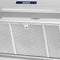 Savona 60-Inch Wall Mount Range Hood, Hybrid Filters, Backsplash Included